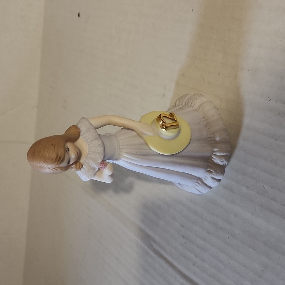 Growing up birthday girls porcelain figurine
